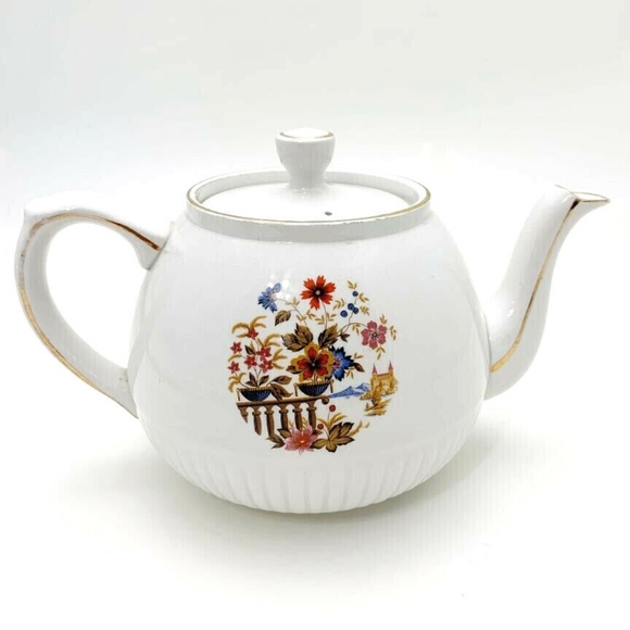 Vintage Teapot Ellgreave England English Ironstone - Picture 3 of 8